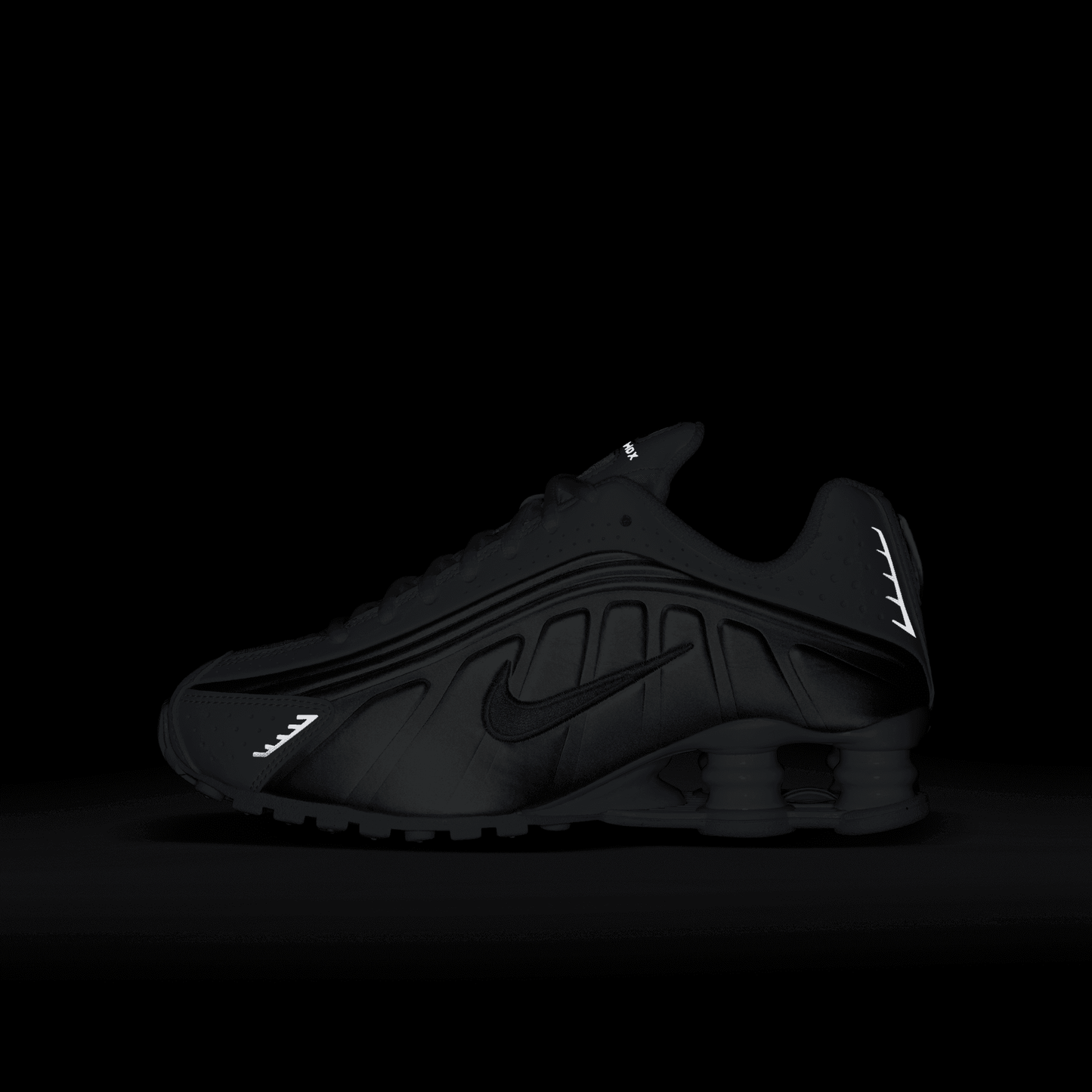 Big Kids' Nike Shox R4 "White Metallic Silver'