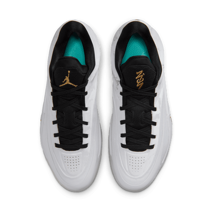 Men's Zion Williamson 4 Basketball Shoe "White Metallic Gold"