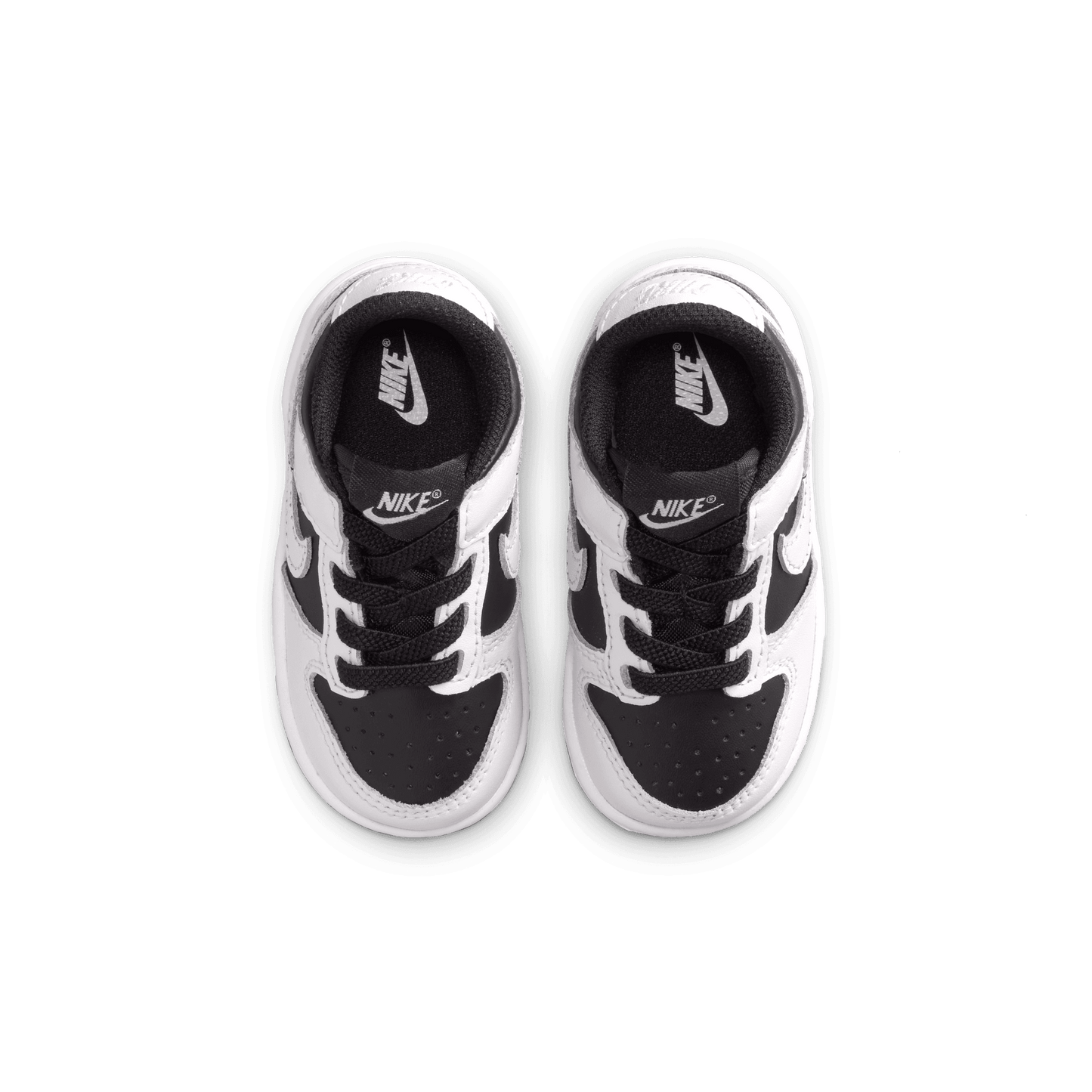 Baby/Toddler Nike Dunk Low "Black Platinum Tint White"