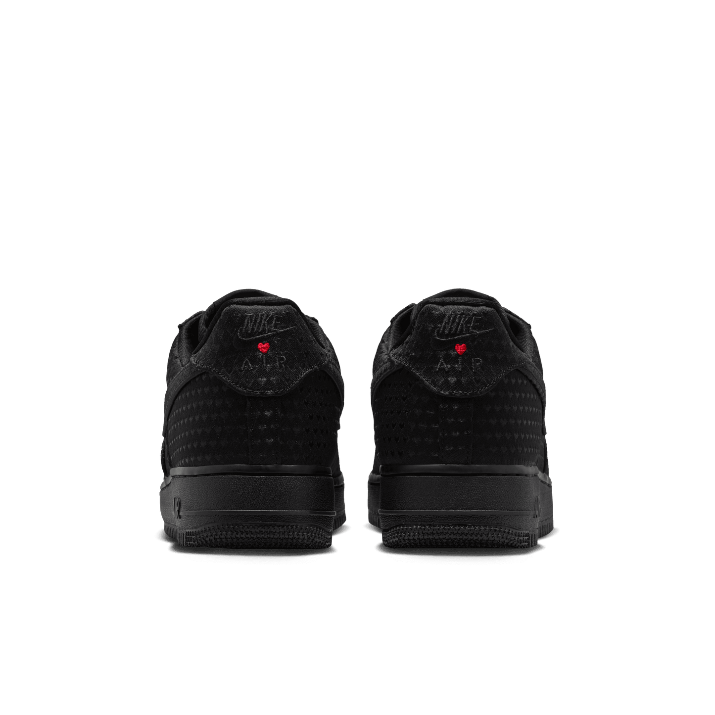 Men's Nike Air Force 1 Retro "Valentine's Day Triple Black"