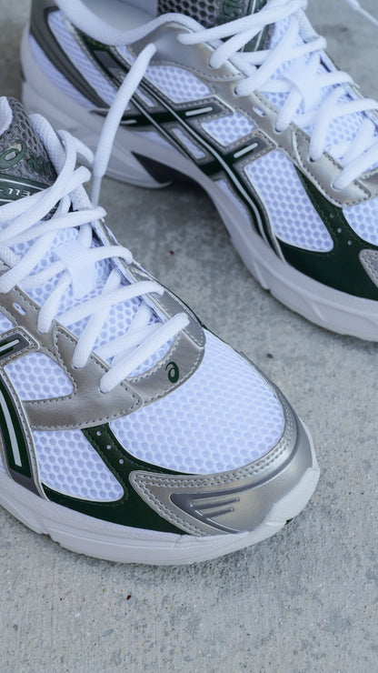 Mens Asics Gel-1130 (White/Forest Night)
