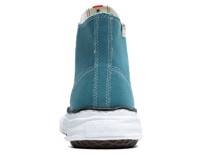 Maison Mihara Yasuhiro High Top Lace Up Sneaker in Blue