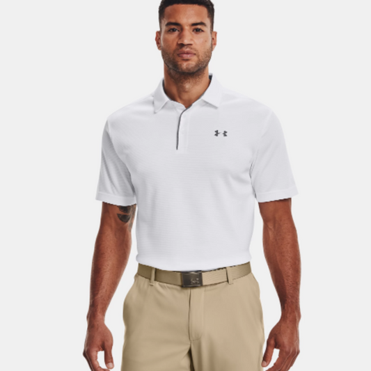 Men's Under Armour Tech™ Polo "White Graphite"