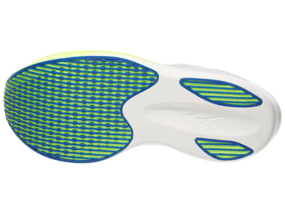 Mizuno | HyperWarp Elite  | Unisex | White/Lightning Yellow